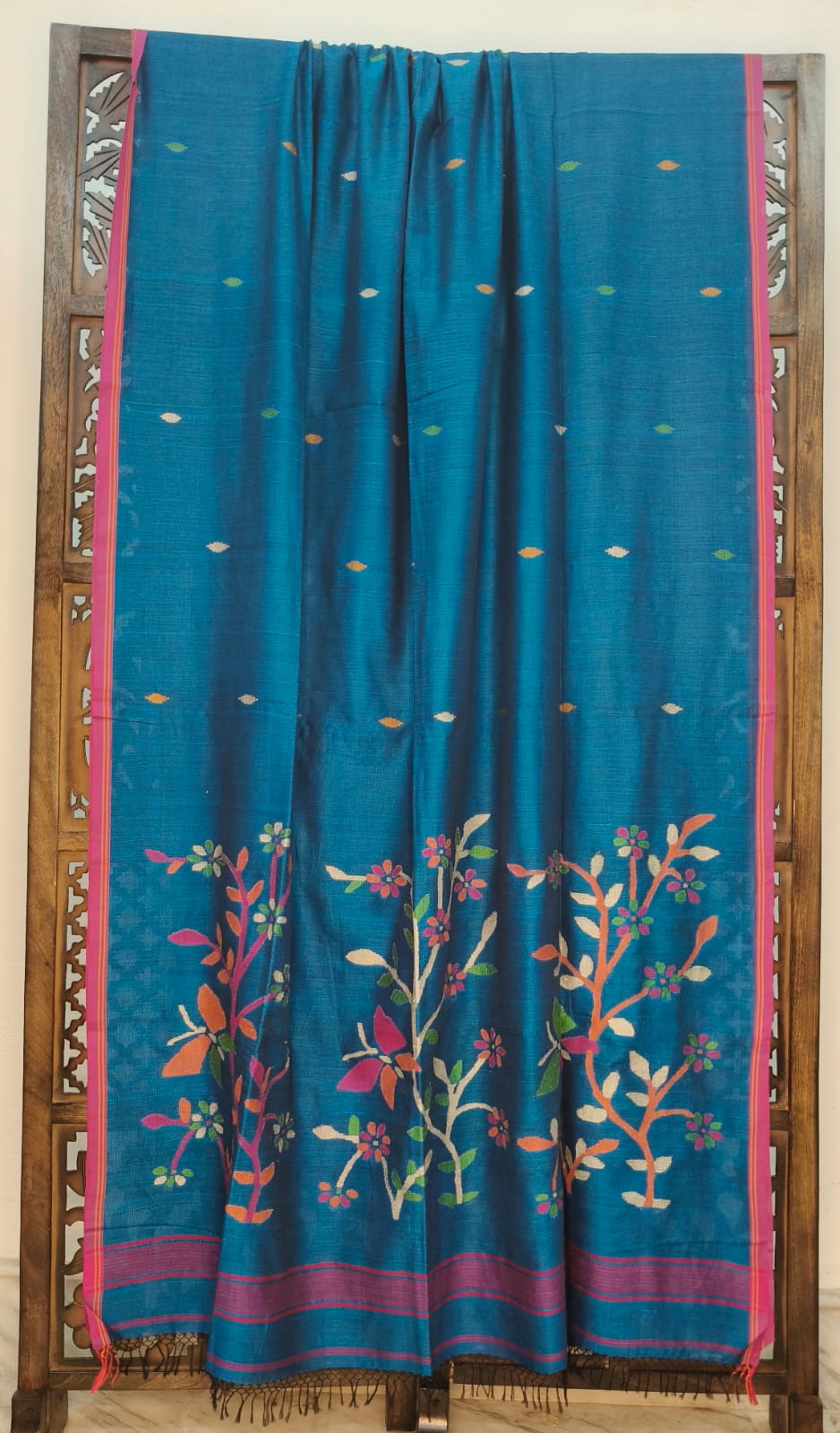 Pure Cotton Jamdani BP Saree