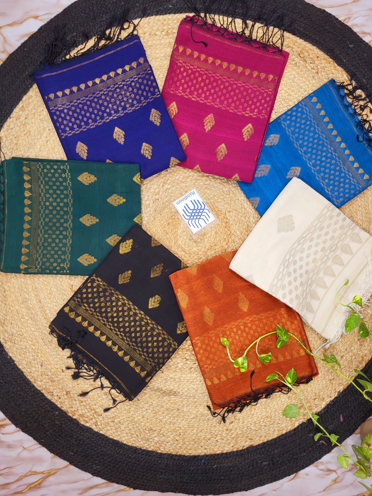Organic Linen Saree